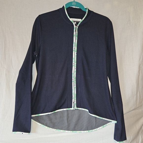 Pebble Beach Tops - Pebble Beach Navy Performance Top